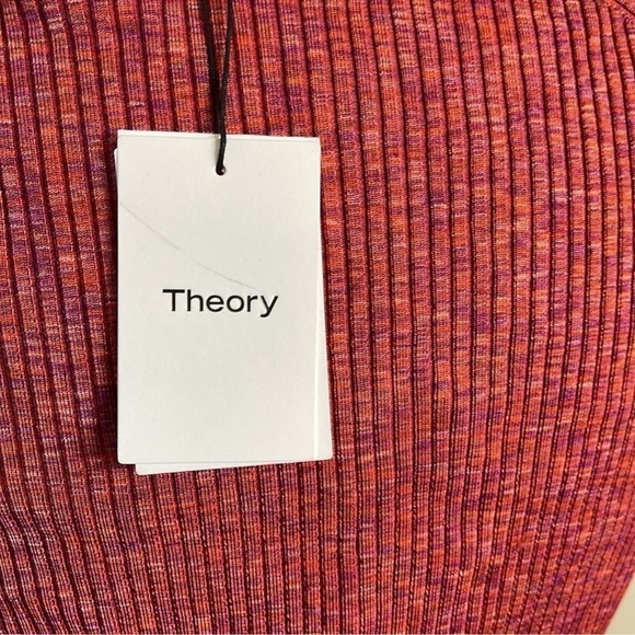 Theory viscose ( cardigan ) sweater this could be used as a sexy dress top too - Picture 9 of 12